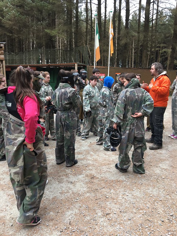 First Year Paintball Outing