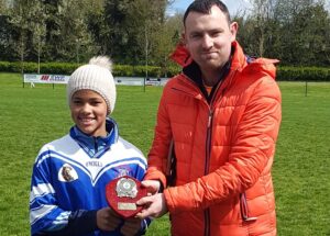 Naomi O'Shaughnessy was named Player of the Game