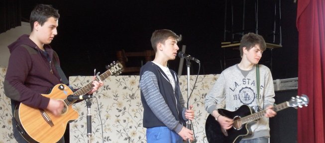 Performers at the fundraising concert for Chernobyl held on 12 May 2014