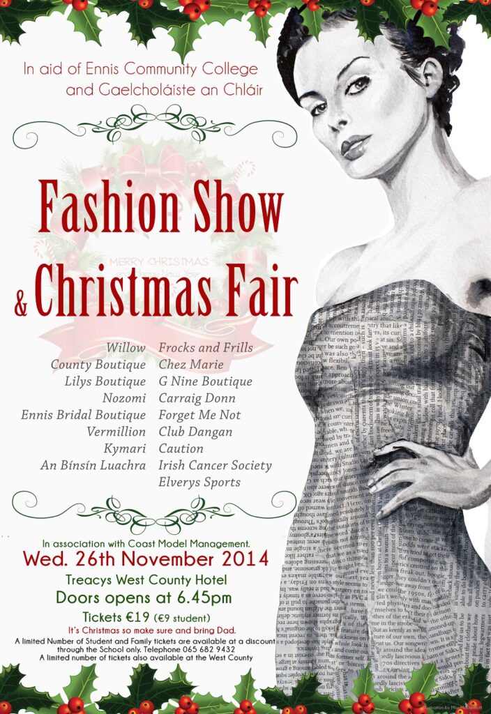 Ennis Community College Winter Fashion Show and Christmas Fair