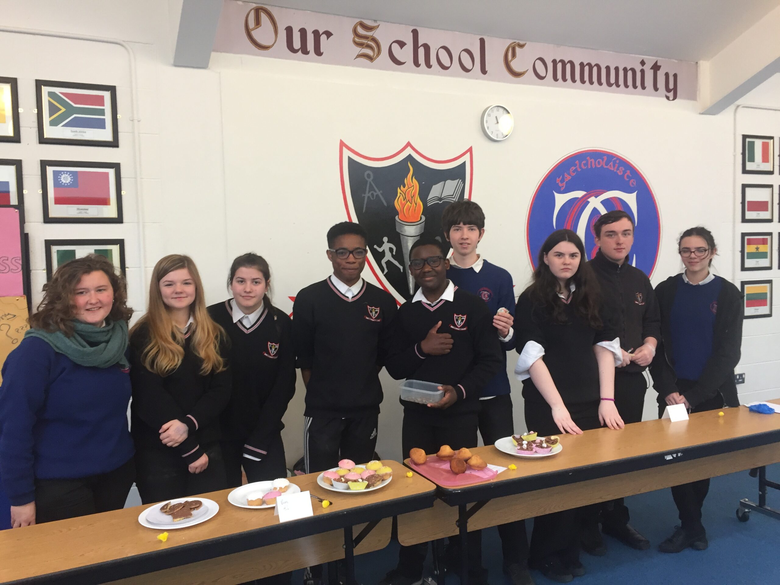 Student Council cake sale