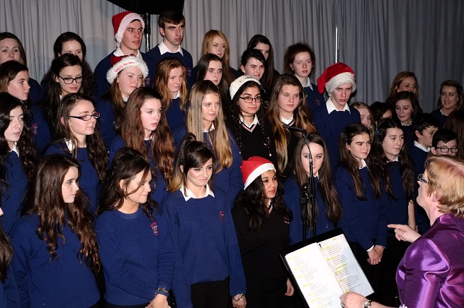 Ms Tuohy conducts the choir of Ennis Community College and Gaelcholáiste an Chláir.
